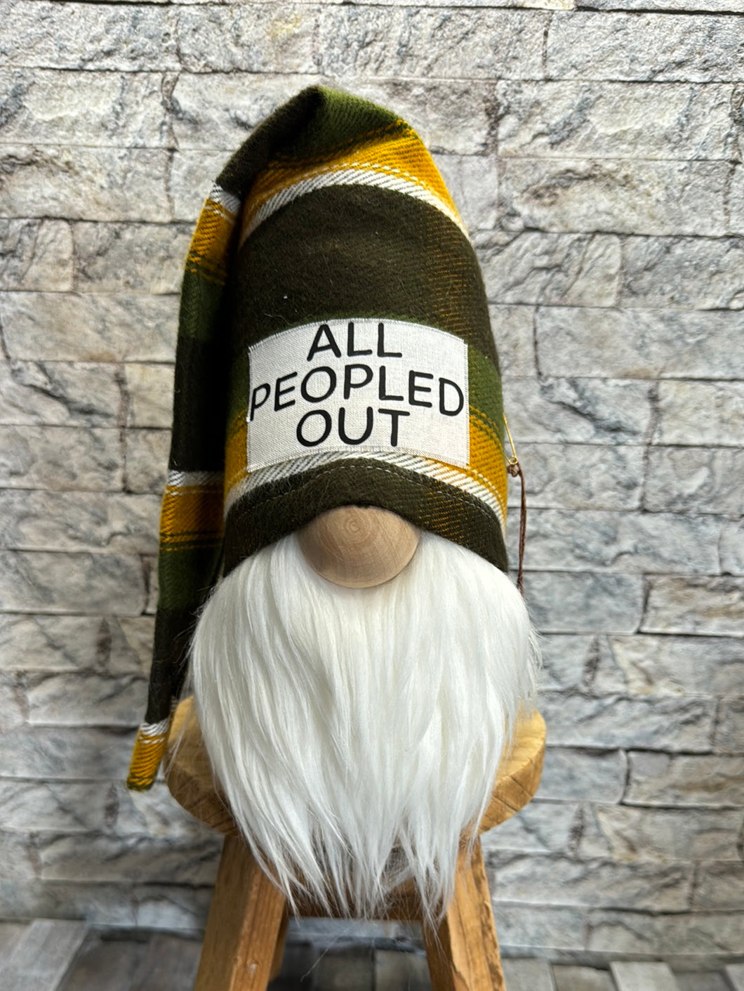 All Peopled Out Gnome