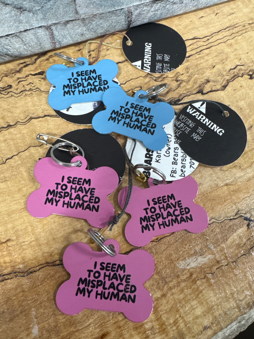 My Human Dog Tag