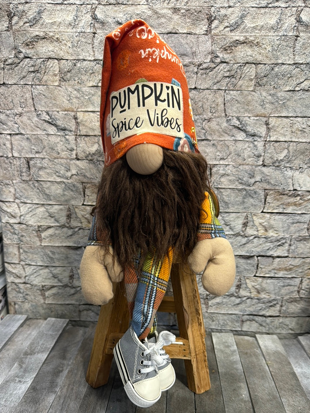 Pumpkin Spice Vibes Gnome