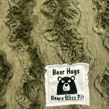 Load image into Gallery viewer, Moss Green Checker Bear Hug
