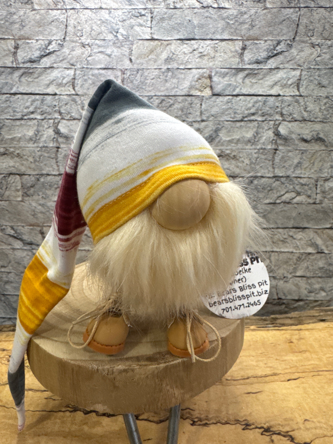 Mini Multi Striped Gnome