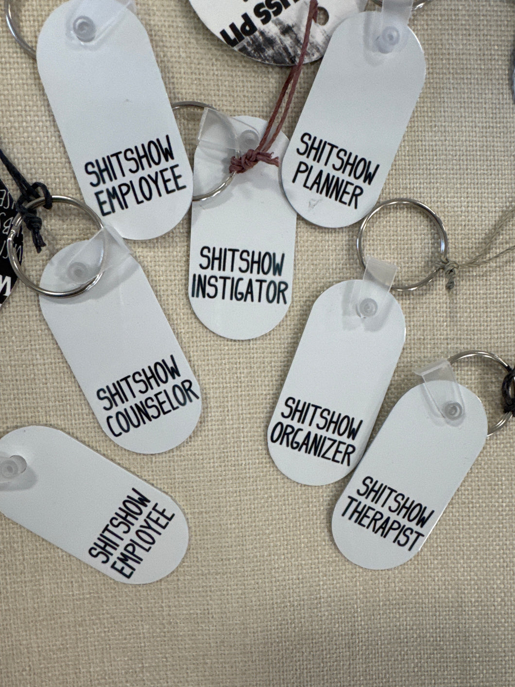 SHITSHOW KEY CHAINS